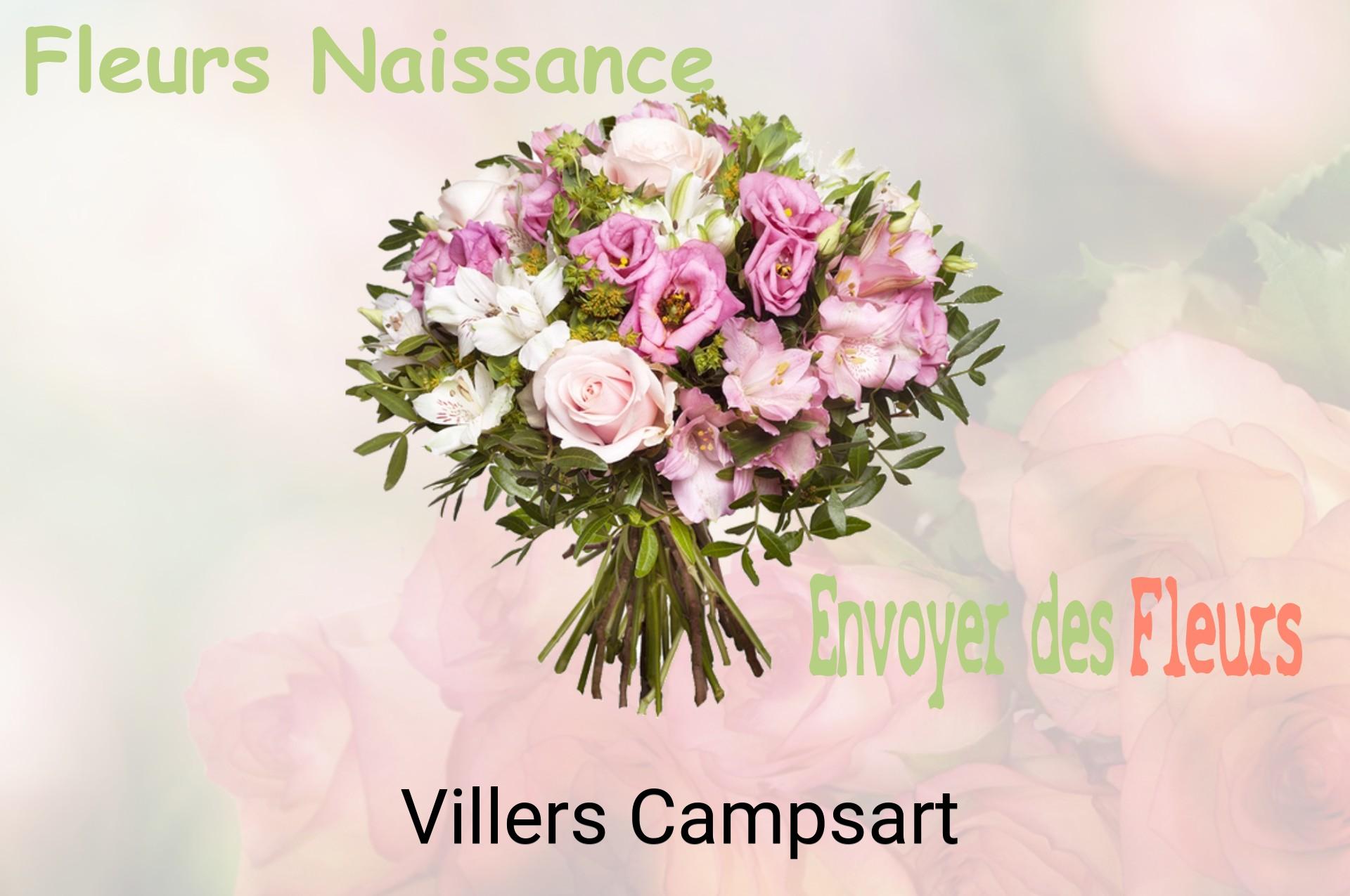 Bouquet de fleurs de naissance livré à Villers-Campsart