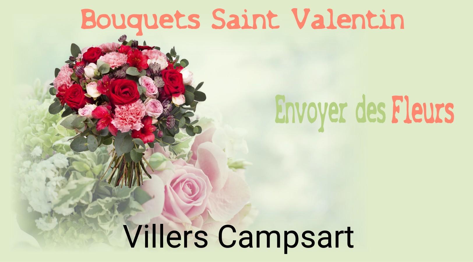 Roses de Saint-Valentin livrées à Villers-Campsart